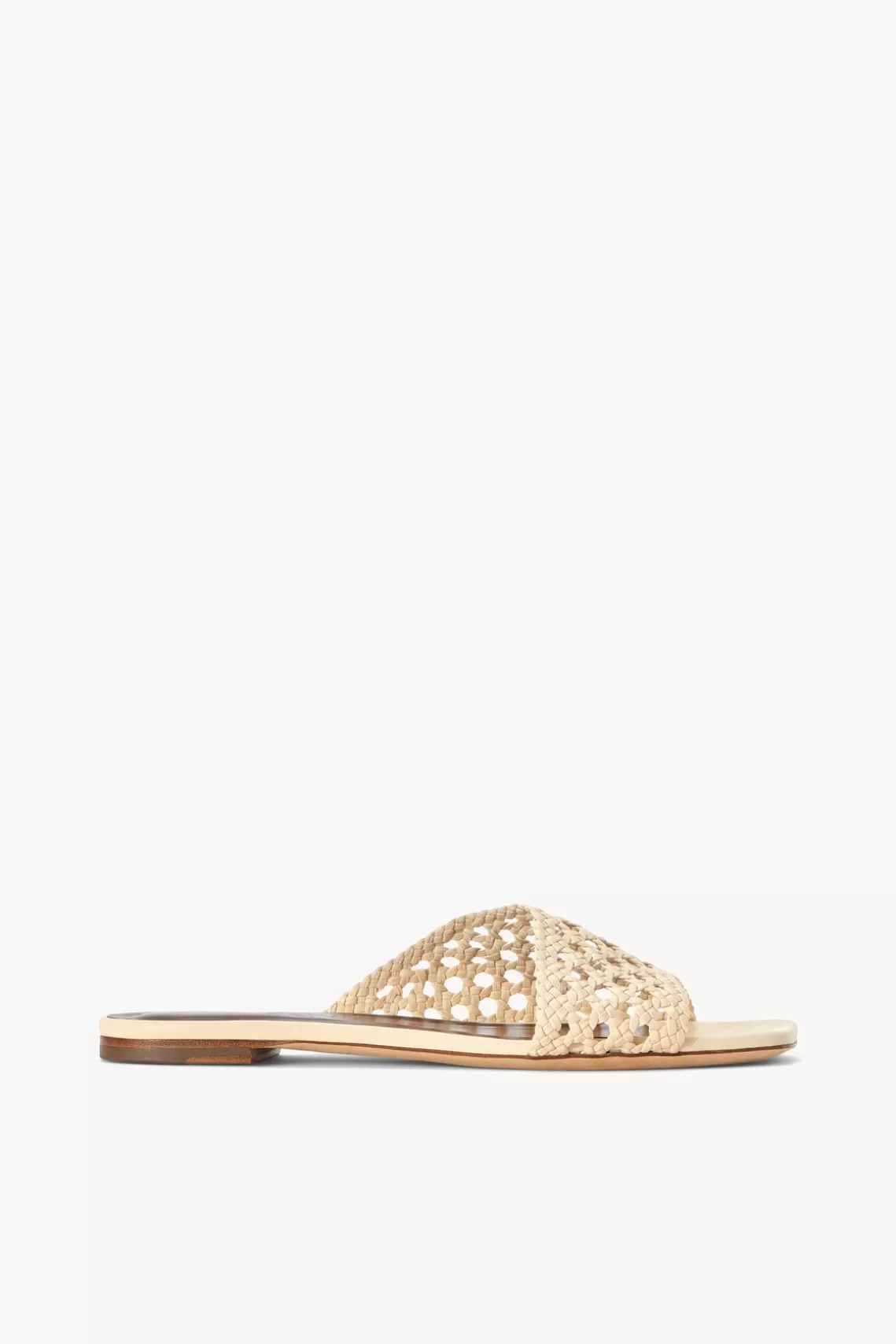 SHOES STAUD - NEVIL CROCHET SANDAL CREAM