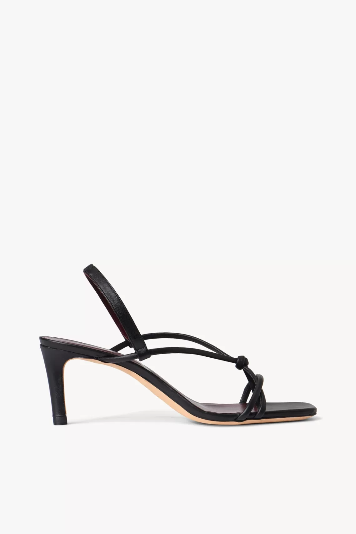 SHOES STAUD - NICOLETTE HEEL BLACK