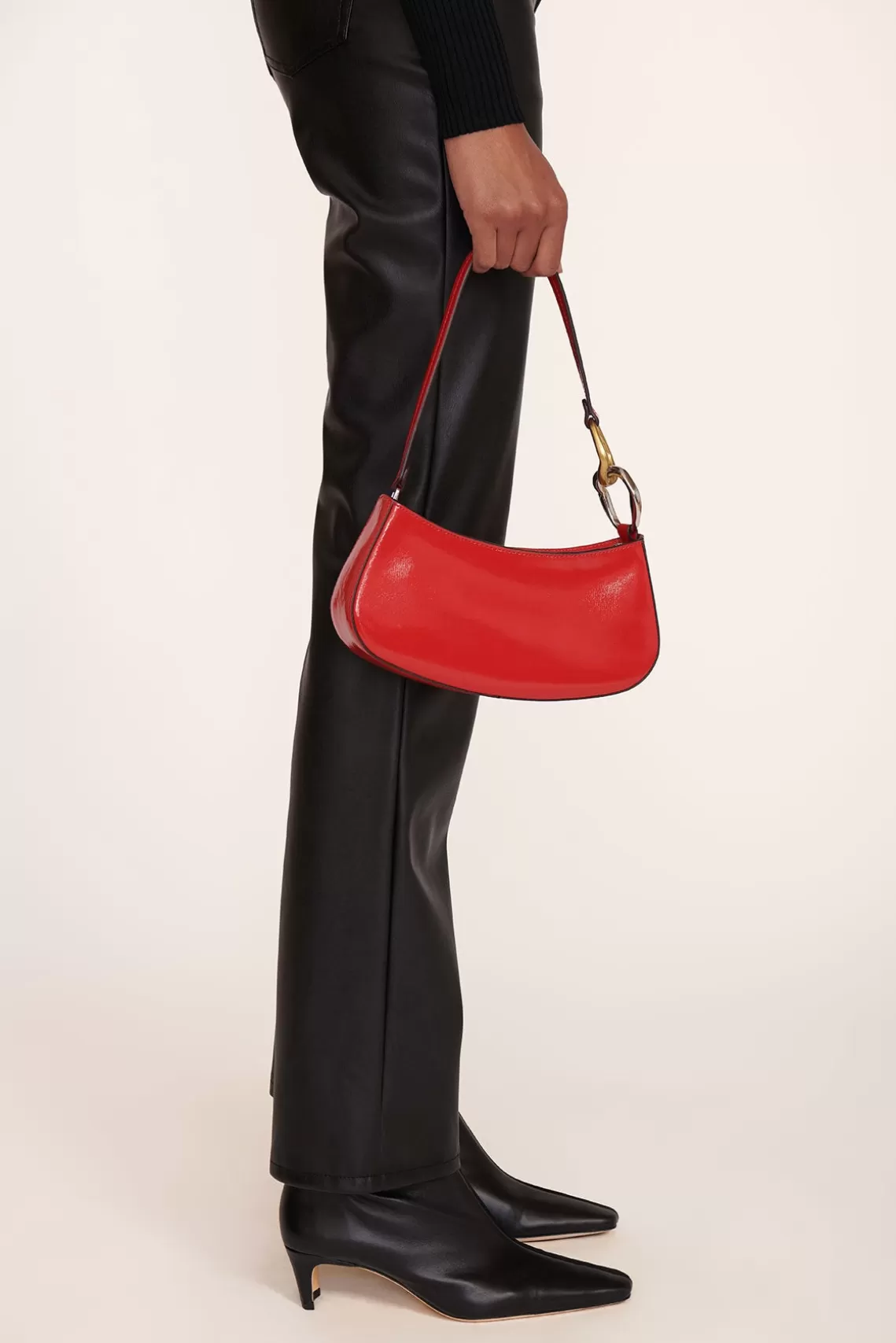 HANDBAGS STAUD - OLLIE BAG CHERRY