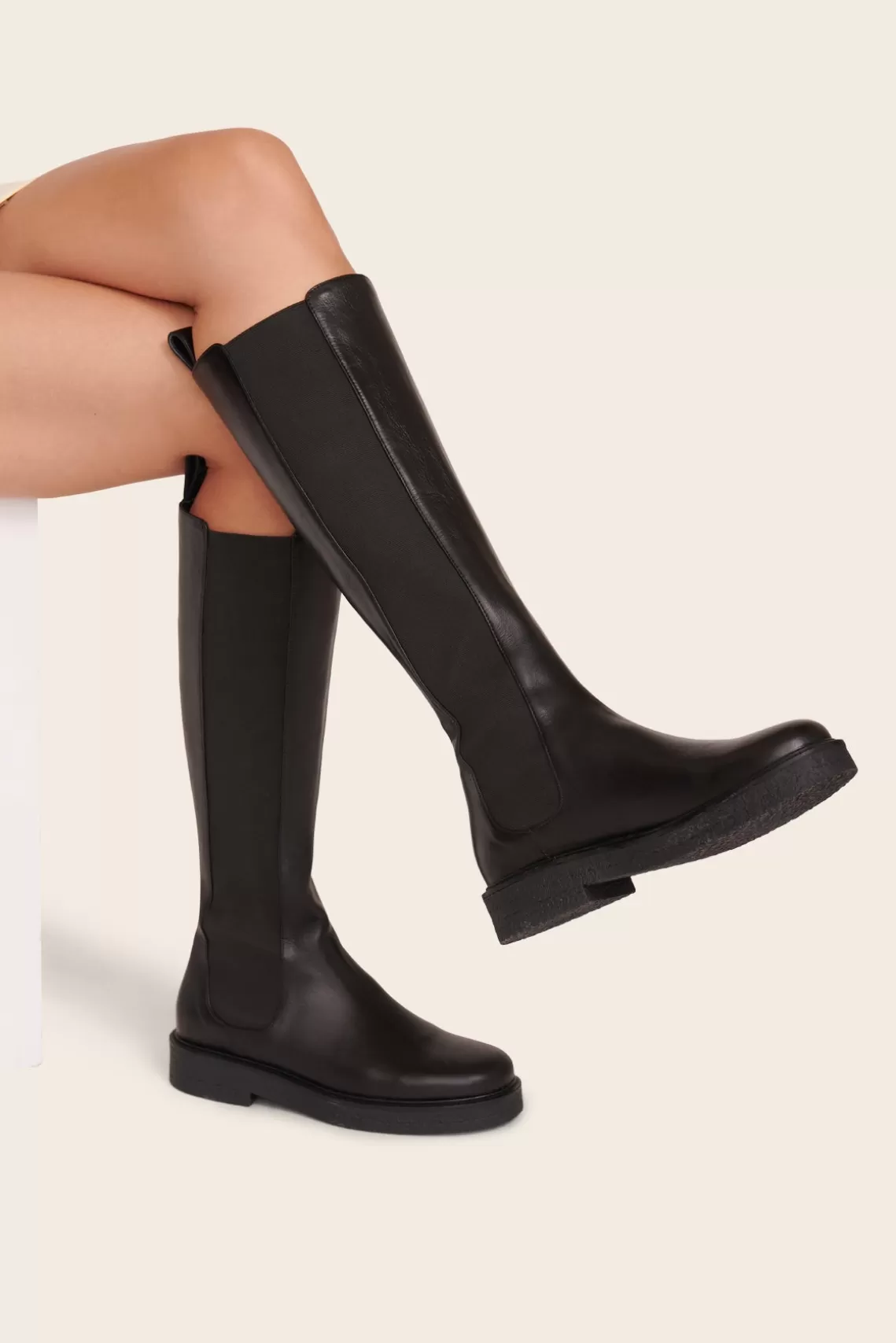 SHOES STAUD - PALAMINO TALL BOOT BLACK