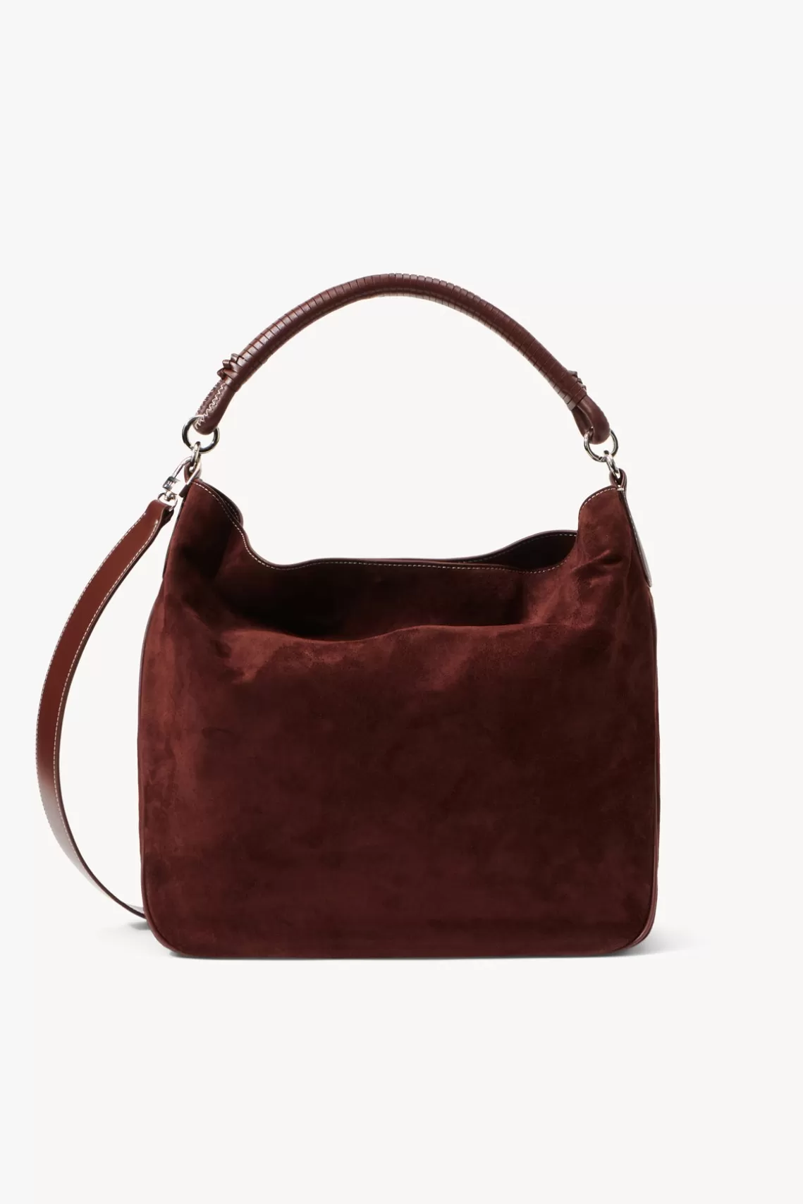 HANDBAGS STAUD - PERRY BAG MAHOGANY SUEDE