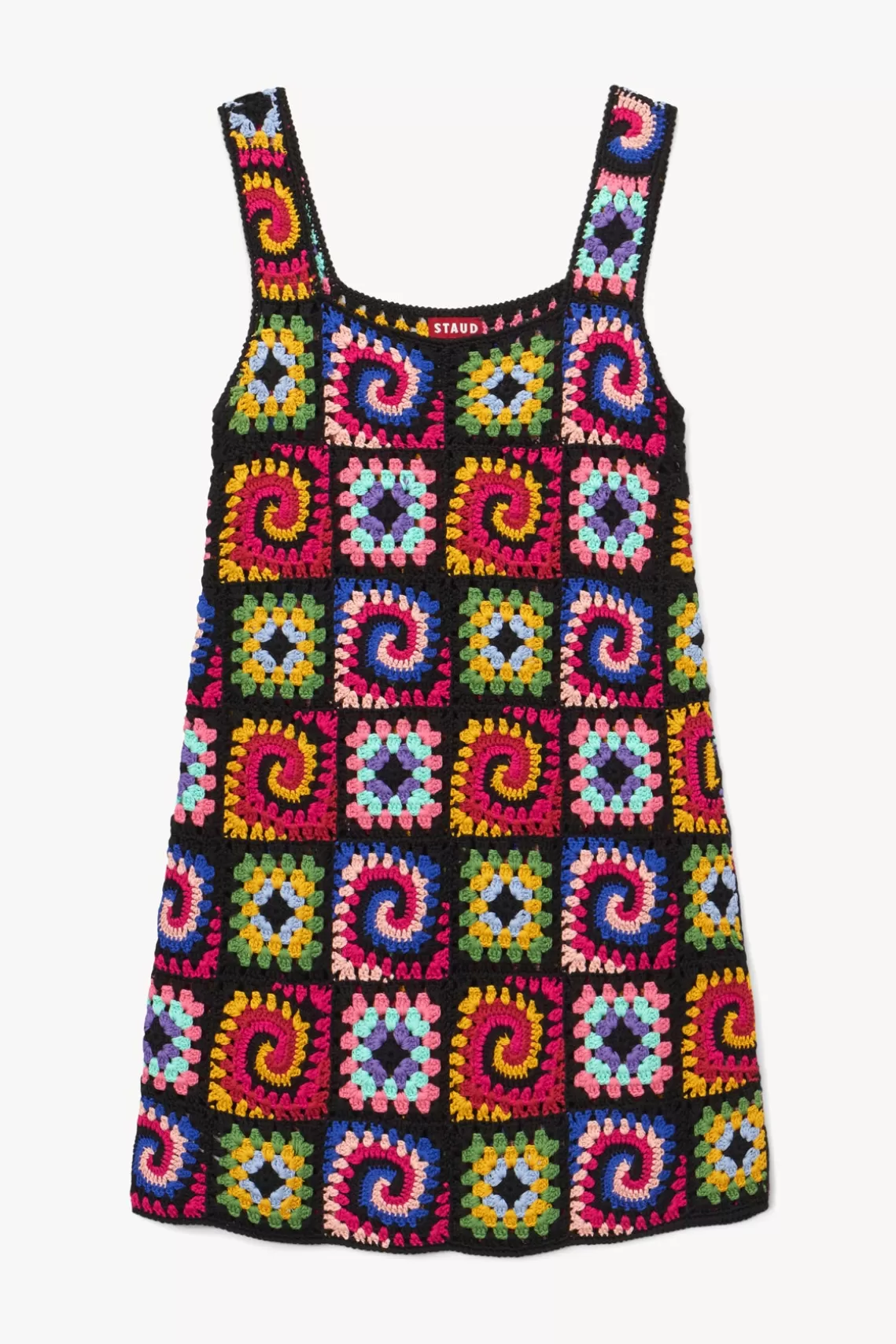 CLOTHING STAUD - PSYCHEDELIC DRESS ACID RAINBOW