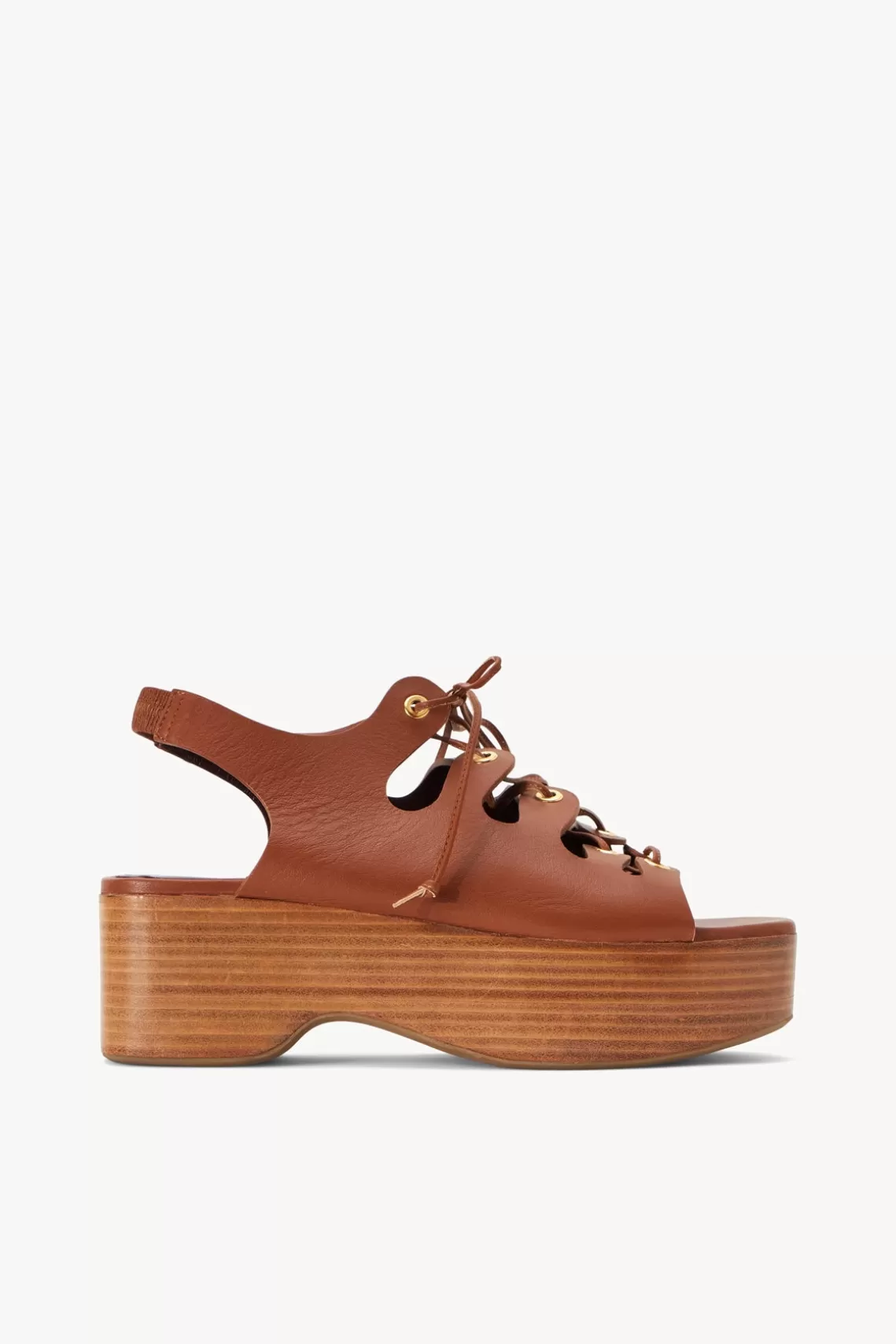 SHOES STAUD - QUINN PLATFORM TAN