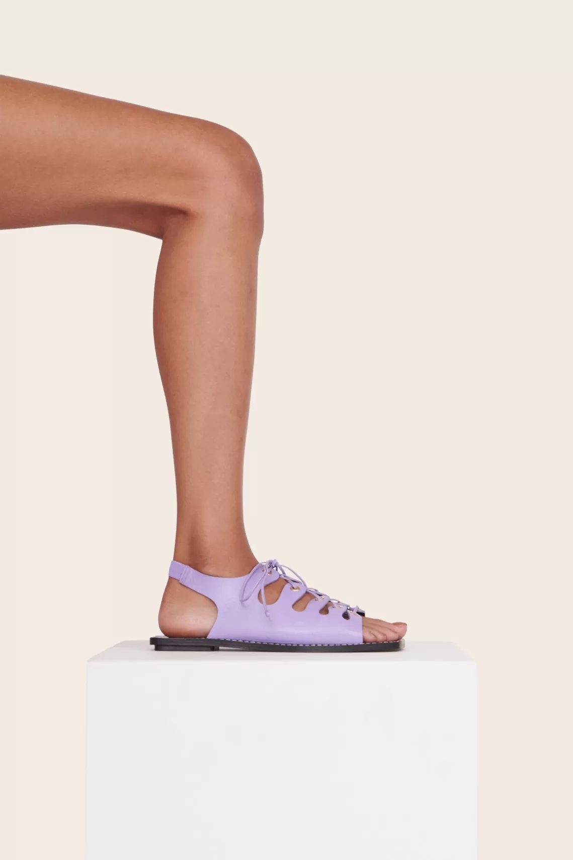 SHOES STAUD - QUINN SANDAL LILAC