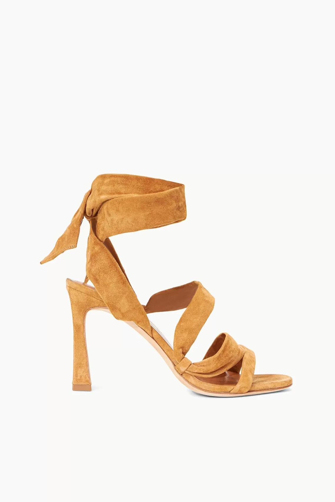 SHOES STAUD - RELLIE HEEL SUEDE CASHEW