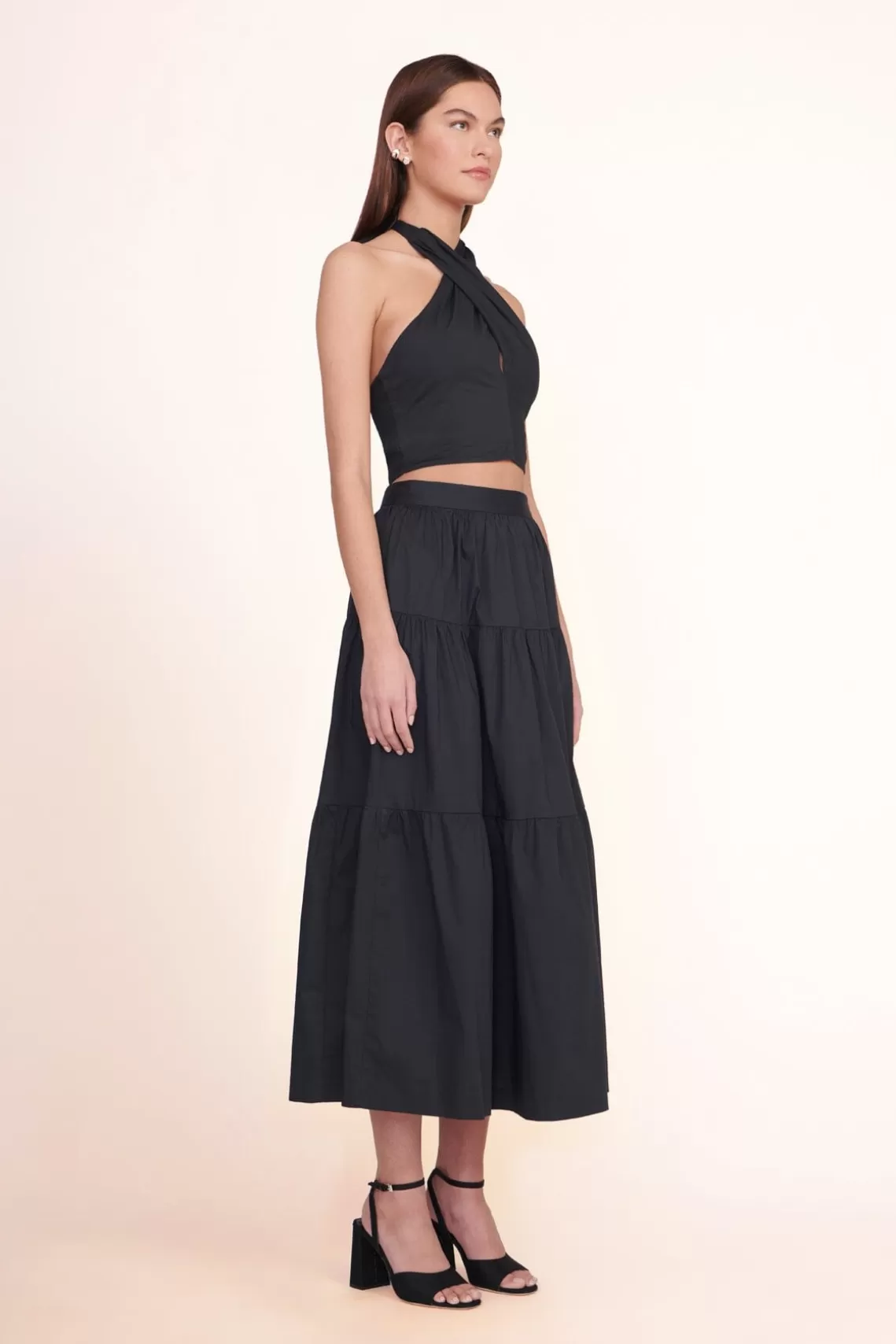 CLOTHING STAUD - SEA SKIRT BLACK