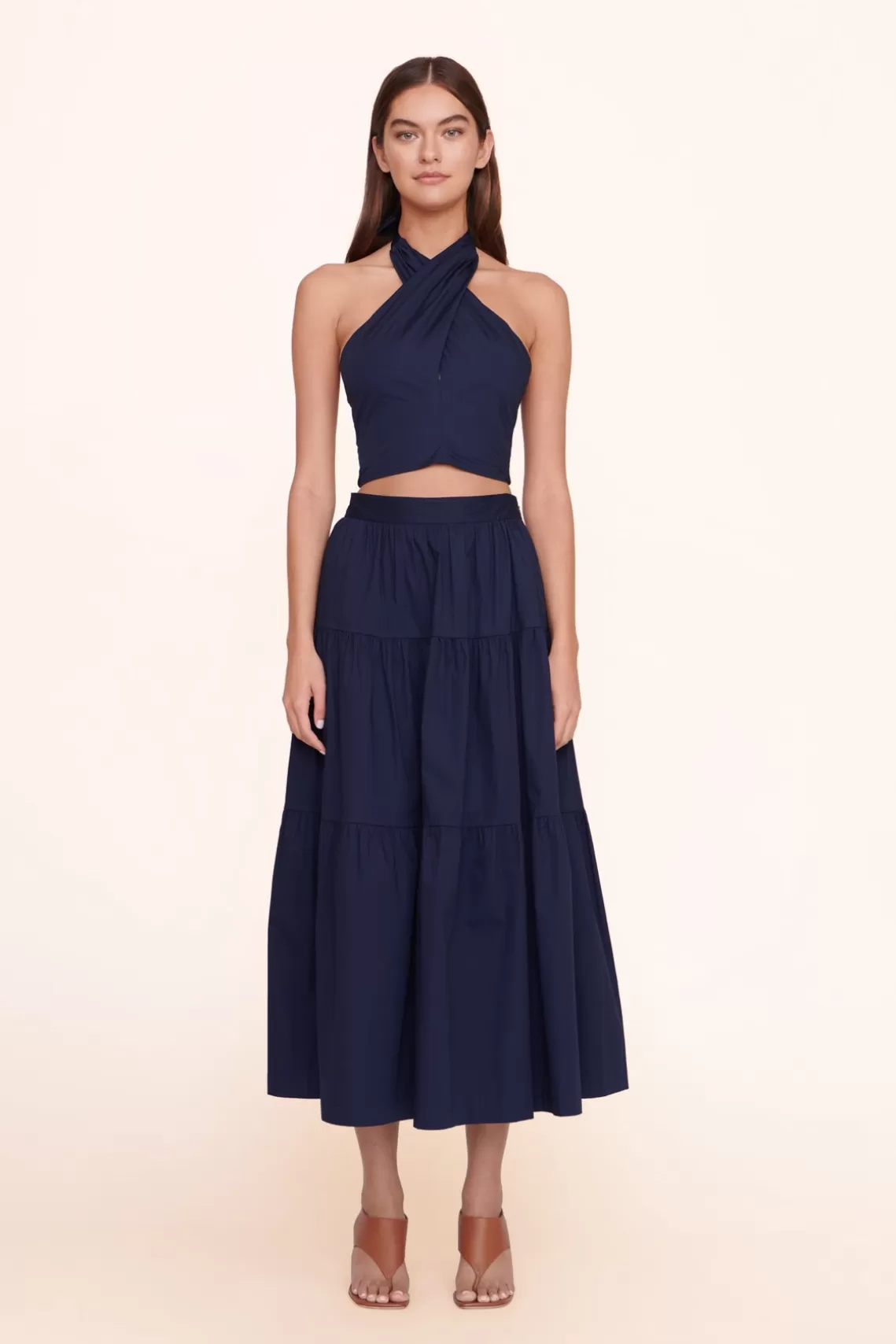 CLOTHING STAUD - SEA SKIRT NAVY