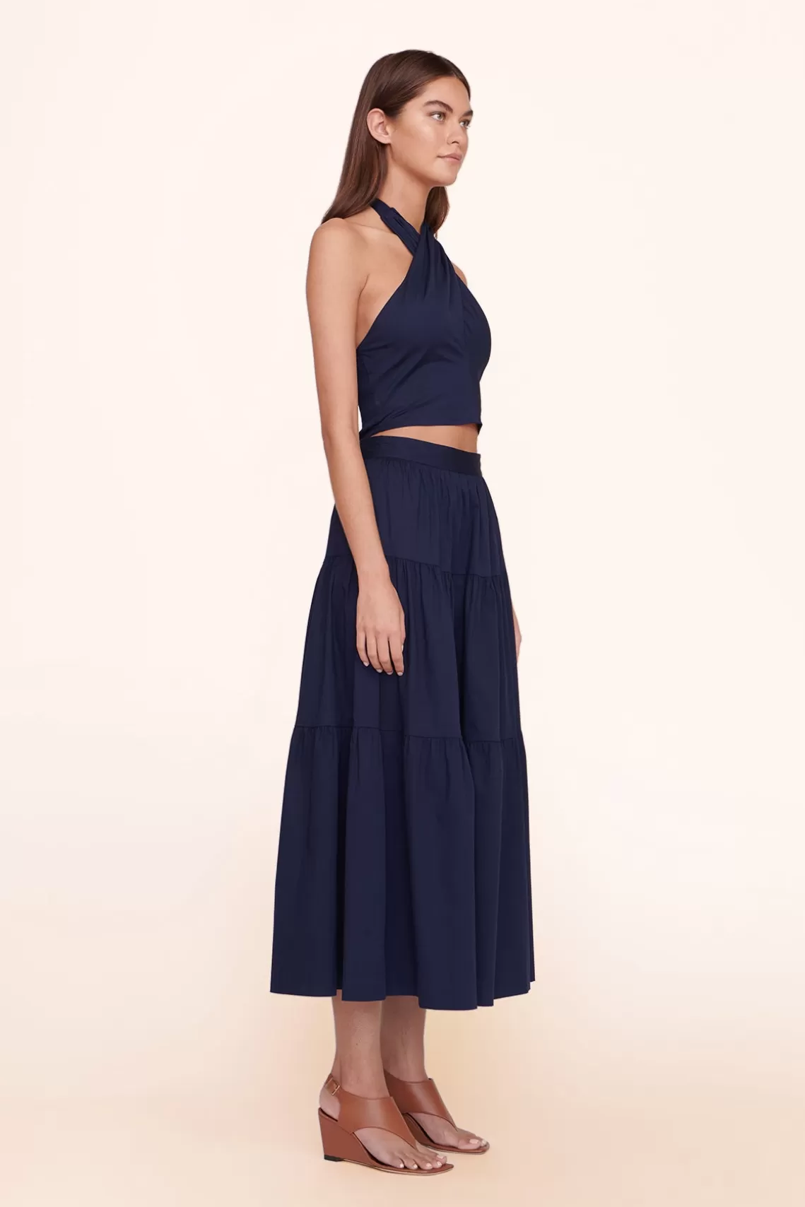 CLOTHING STAUD - SEA SKIRT NAVY