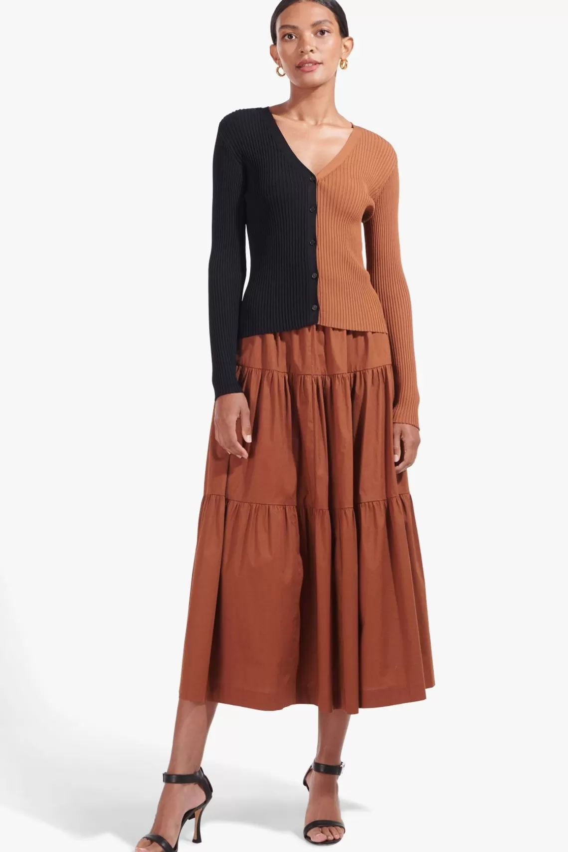 CLOTHING STAUD - SEA SKIRT TAN