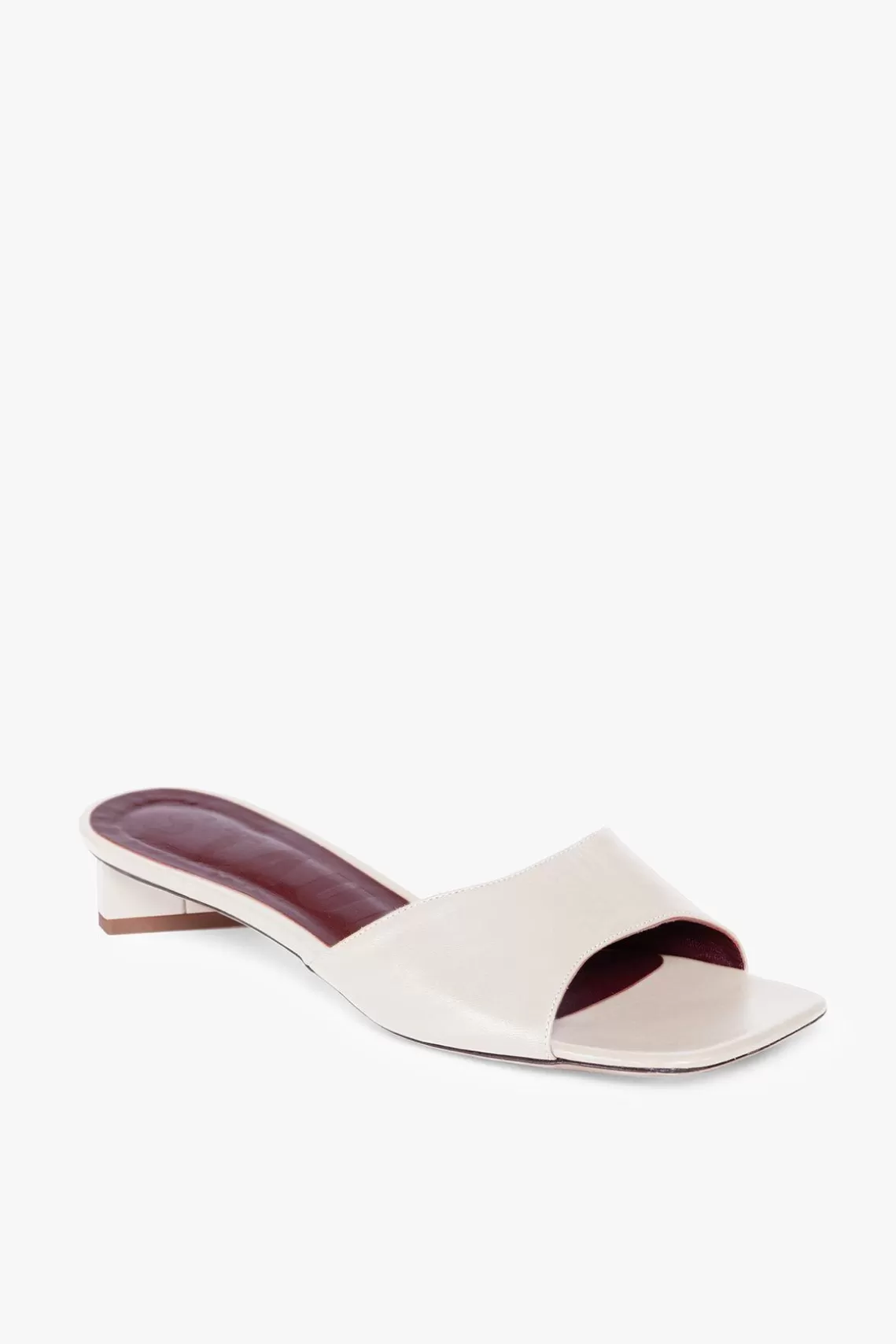 SHOES STAUD - SIMONE MULE CREAM