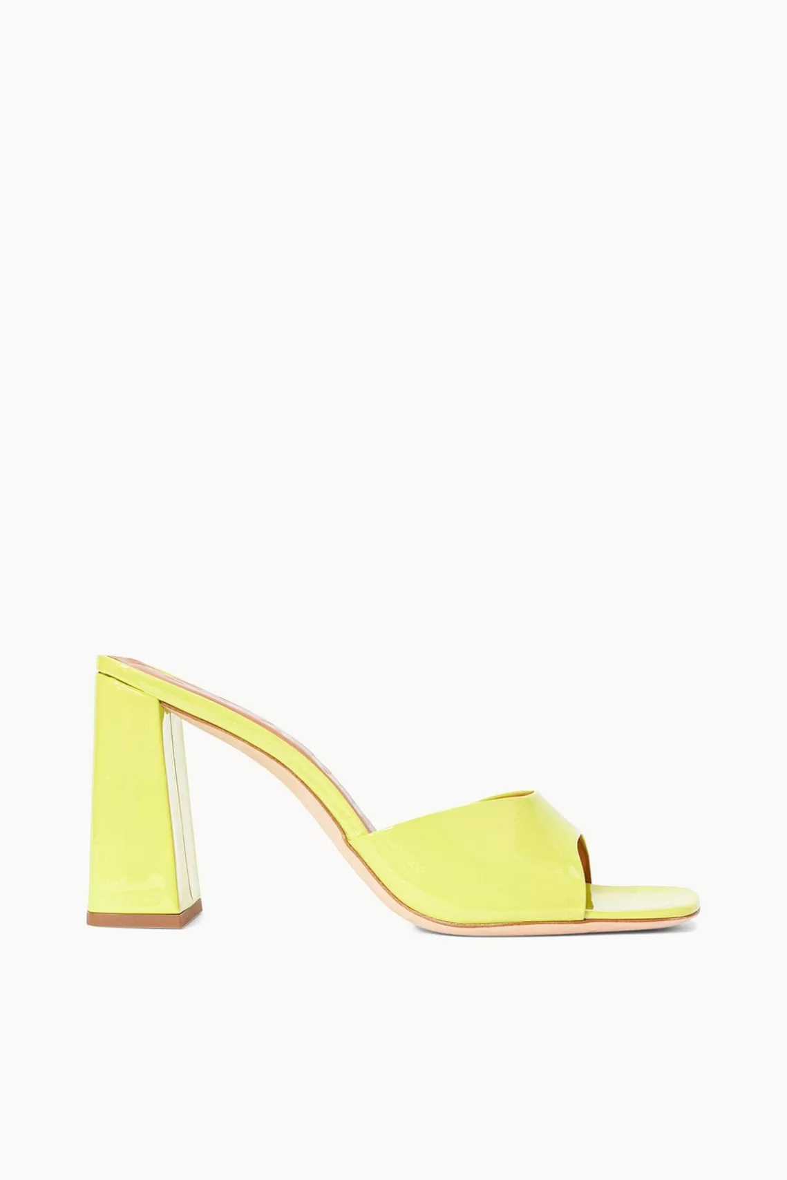 SHOES STAUD - SLOANE HEEL PATENT CITRON