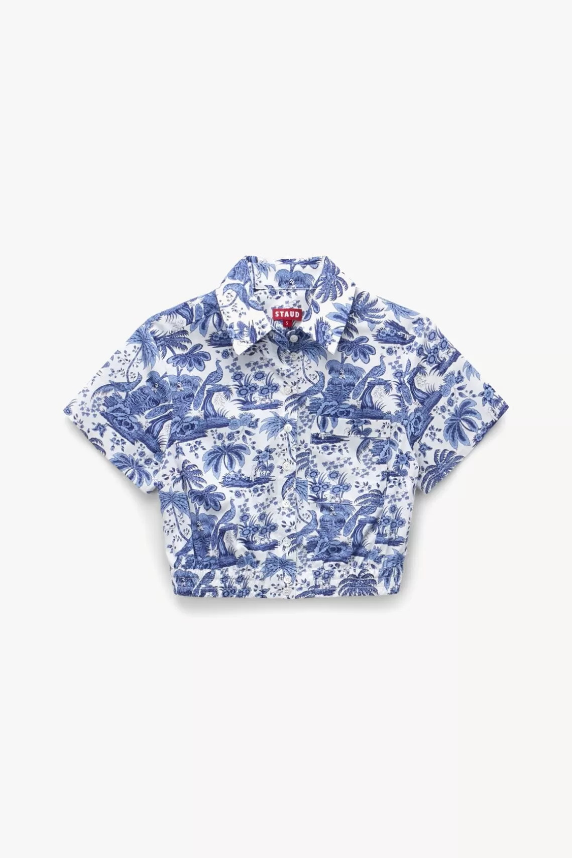 CLOTHING STAUD - TRANSIT TOP BLUE TOILE