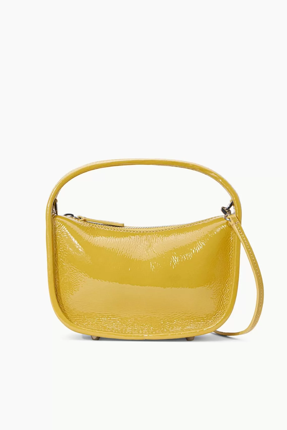 HANDBAGS STAUD - VENICE CROSSBODY PATENT FENNEL