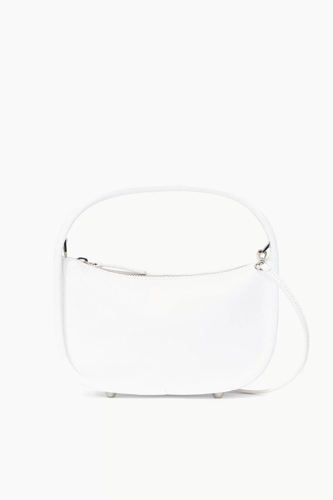 HANDBAGS STAUD - VENICE CROSSBODY PATENT WHITE