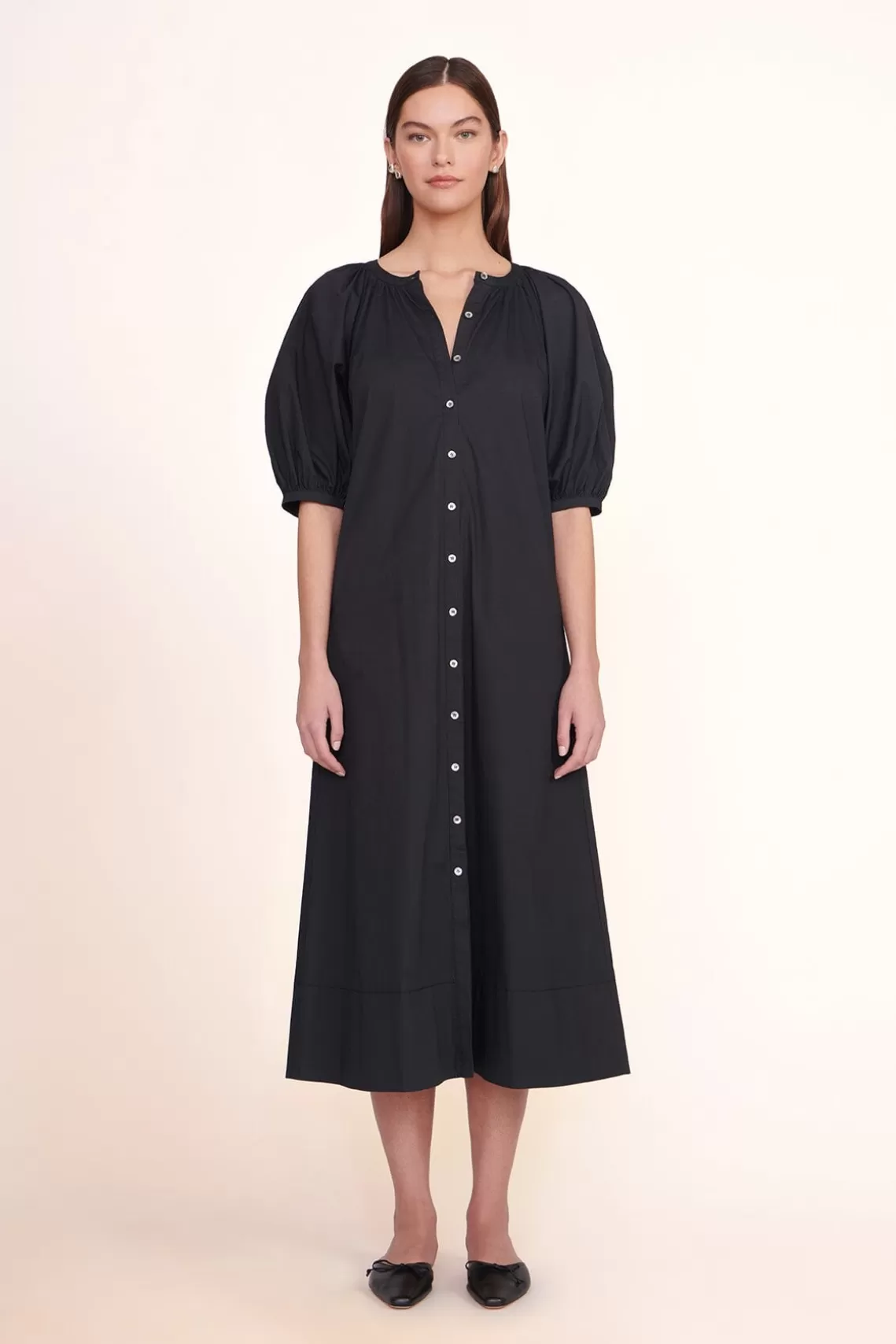 CLOTHING STAUD - VINCENT DRESS BLACK