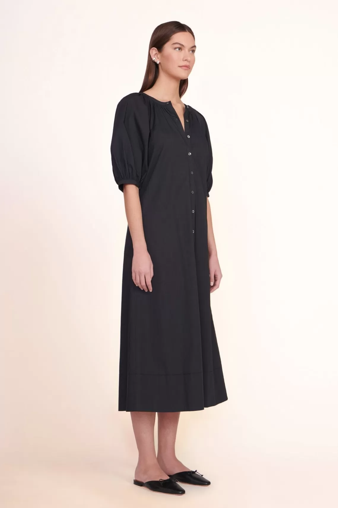 CLOTHING STAUD - VINCENT DRESS BLACK