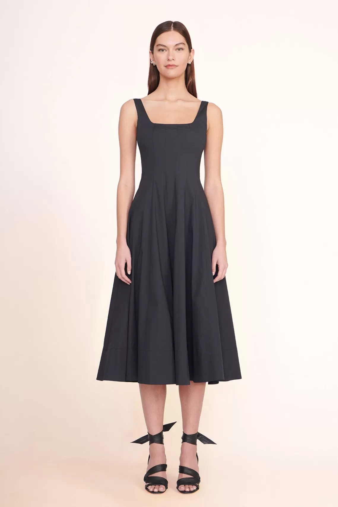 CLOTHING STAUD - WELLS DRESS BLACK