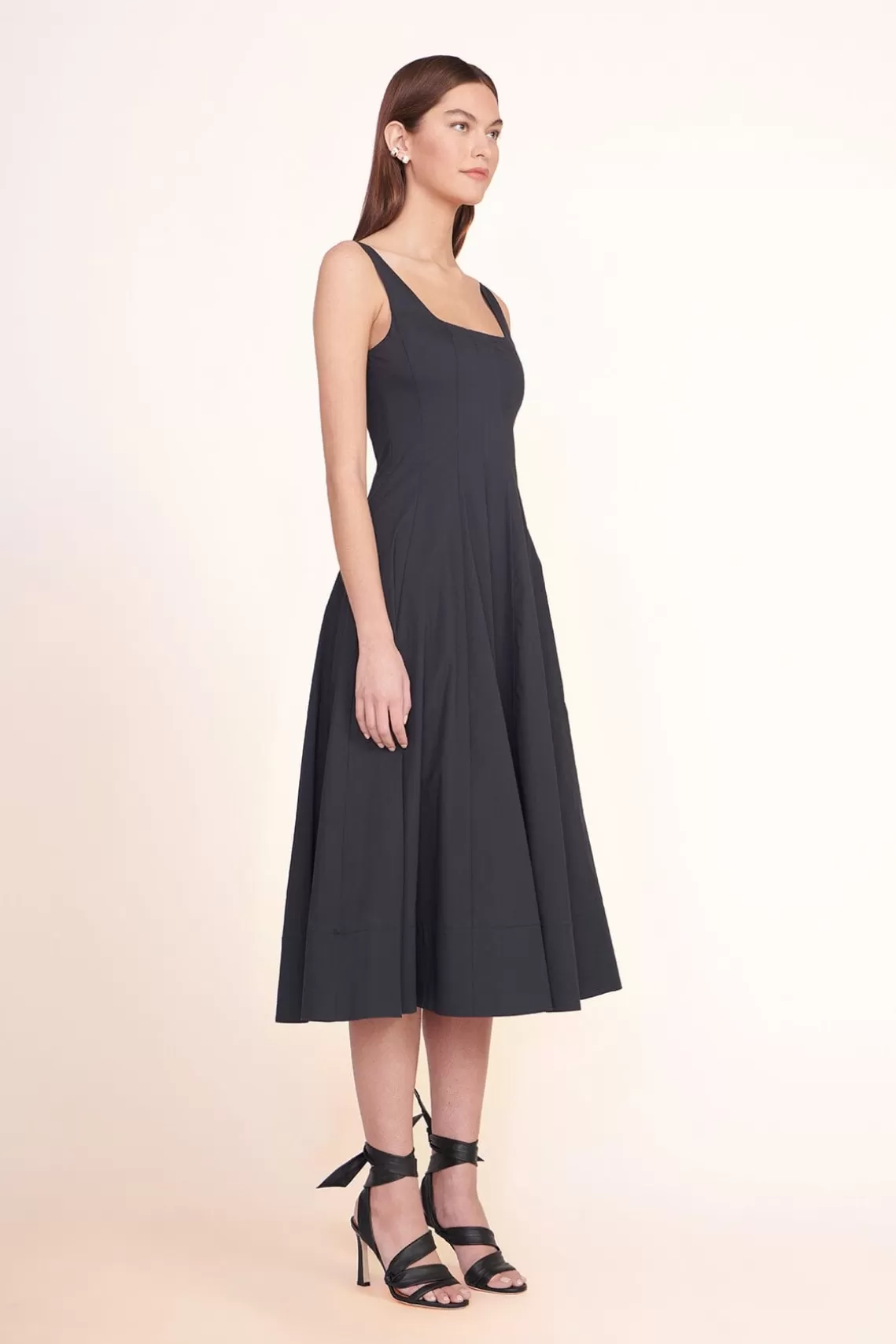 CLOTHING STAUD - WELLS DRESS BLACK