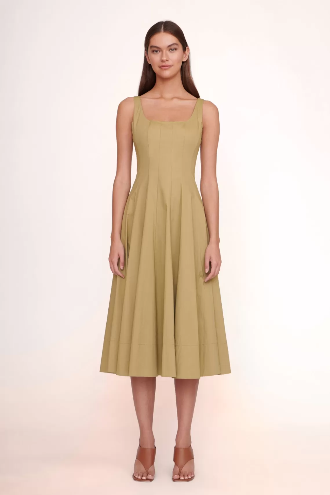 CLOTHING STAUD - WELLS DRESS KHAKI