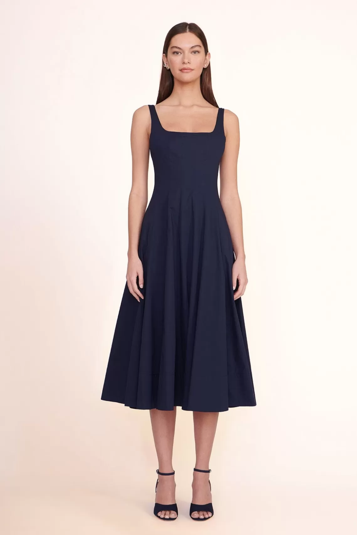 CLOTHING STAUD - WELLS DRESS NAVY