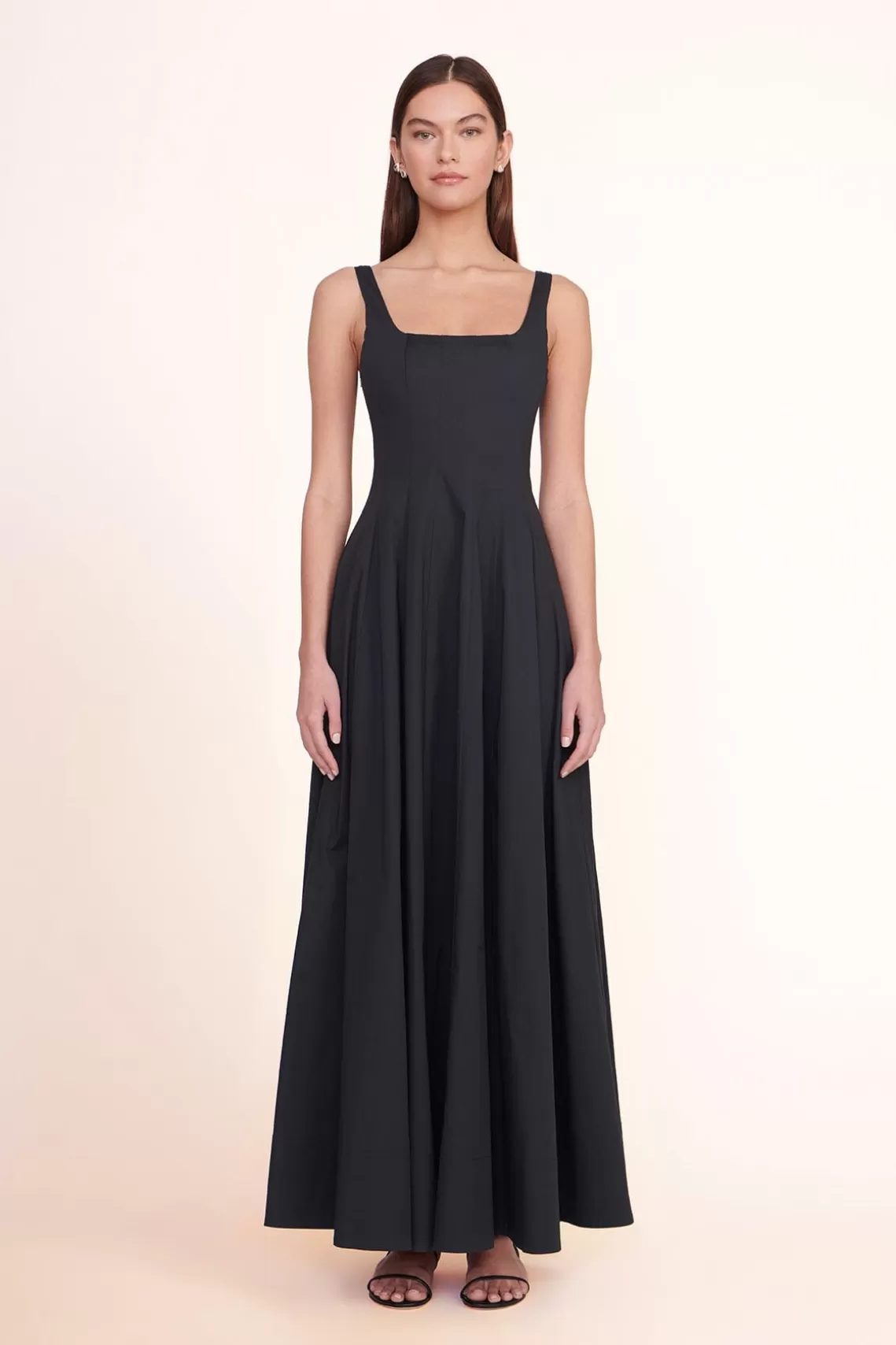 CLOTHING STAUD - WELLS MAXI DRESS BLACK