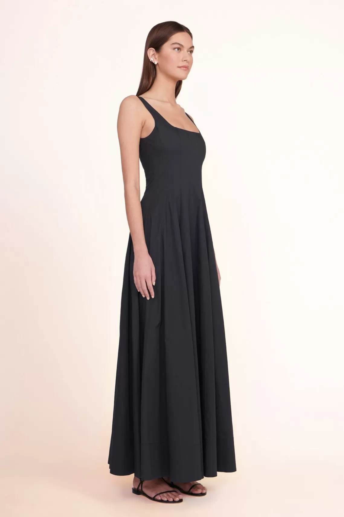 CLOTHING STAUD - WELLS MAXI DRESS BLACK