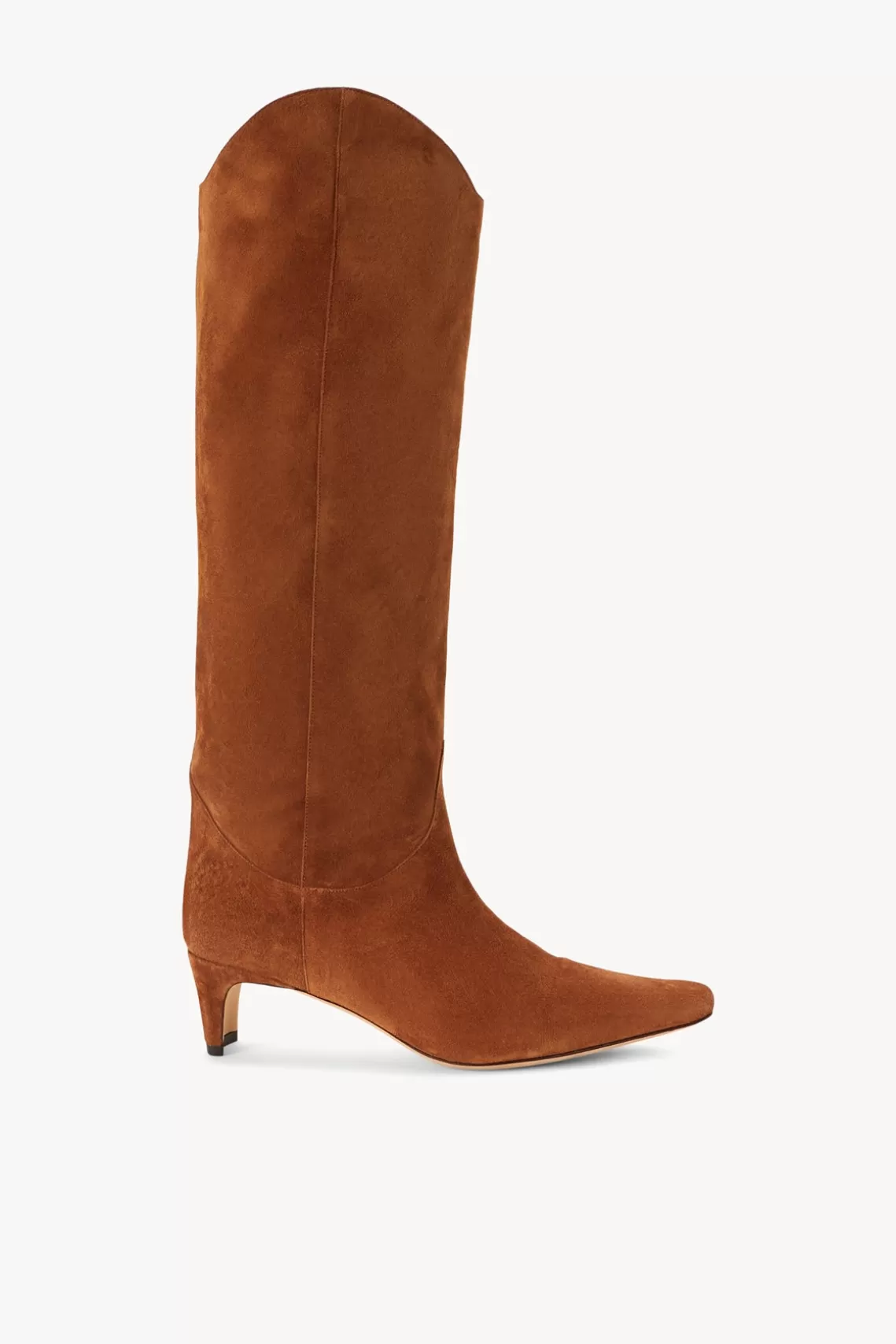 SHOES STAUD - WESTERN WALLY BOOT TAN SUEDE