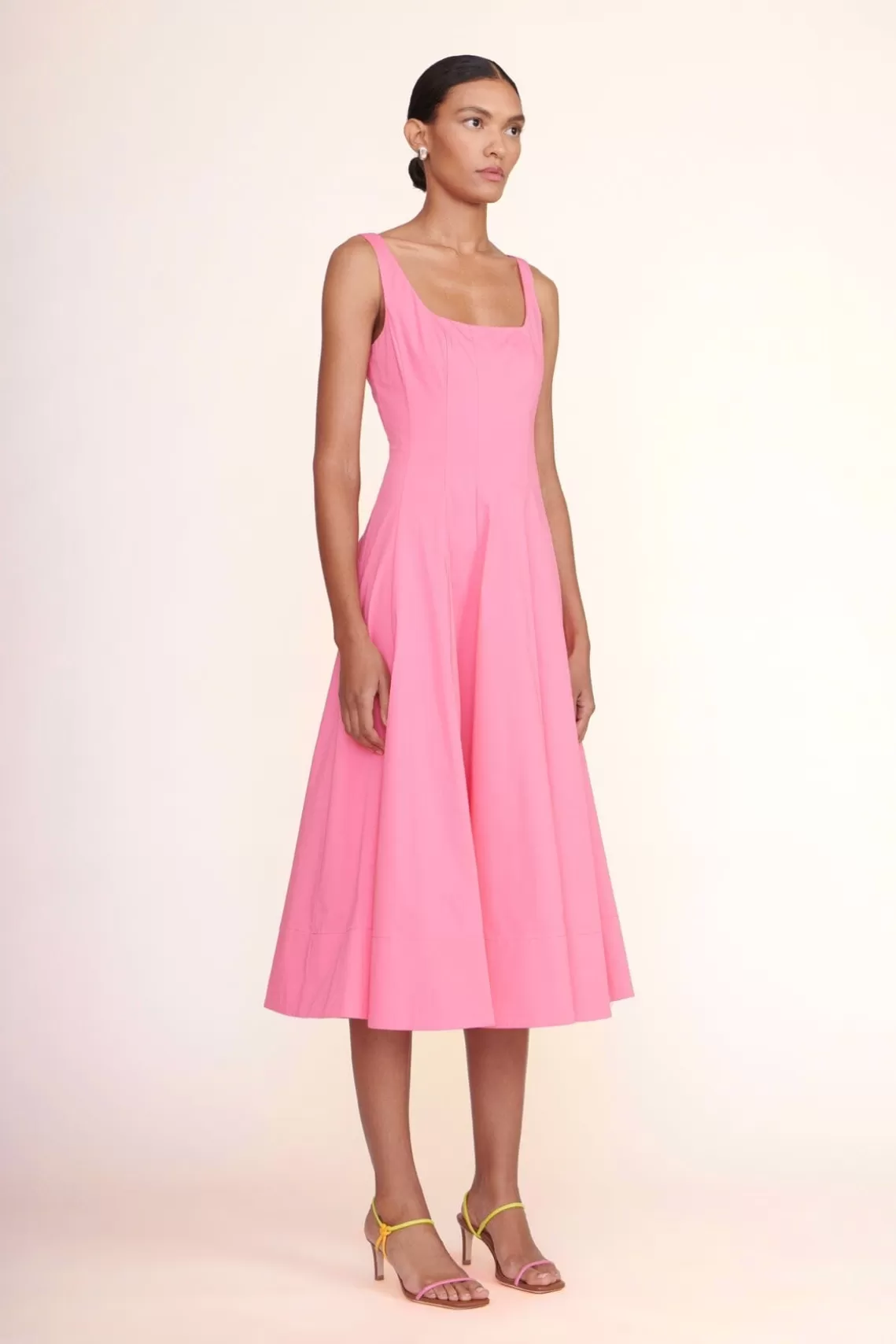 CLOTHING STAUD -WELLS DRESS - PLUMERIA